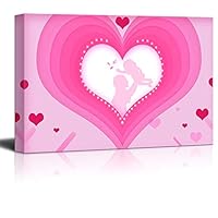 Canvas Wall Art Mother's Day Theme Canvas Prints Home Artwork Decoration for Living Room Bedroom - 12x18 inches
