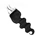 Usheen Hair Body Wave Closure Brazilian Virgin Hair Body Wave Hair Closure Human Hair Pre Plucked Closure Hand Tied Swiss 4x4 Closure with Baby Hair 8 Inch Free Part Can Be Dyed and Bleached