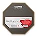 Evans RealFeel - Drum Practice Pad - Drum Pad - Drummer Practice Pad - Gum Rubber & Neoprene, 2 Sided, 6 Inch,Grey