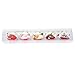 W Set of 5 Japanese Maneki Neko Lucky Cat Figurines Cute Smiley Waving Upright Lucky Fortune Cat