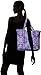 Vera Bradley Women's Cotton Vera Tote Bag, Lilac Tapestry, One Size