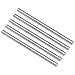 uxcell HSS Lathe Round Rod Solid Shaft Bar 6mm Dia 100mm Length 5Pcs