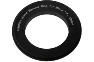 Fotodiox Macro Reverse Adapter Compatible with 52mm Filter Thread to Nikon 1-Mount Cameras
