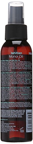 Body Drench Exotic Tahitian Monoi Oil Body and Hair Dry Oil, 4 Ounce