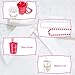 Maitys 12 Pieces Bride Plastic Beaded Bridal Shot Glass Necklace Gold Foil for Bachelorette Party Bridal Party Necklaces (White, Pink)