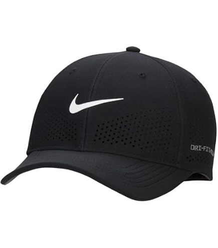 Nike Dri-FIT ADV Classic99 Perforated Golf Hat, L/XL (Obsidian