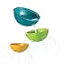 PlanToys Fountain Bowl Set for Bath and Water Play Toy (5714) | Sustainably Made from Rubberwood and Non-Toxic Paints and Dyes | Eco-Friendly PlanWood
