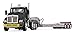 First Gear 1/50 Scale Diecast Collectible Black/Silver Kenworth T880 with Tri-Axle Lowboy Trailer (50-3391)
