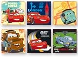 DISNEY'S CARS 2 STICKERS (100 per roll)
