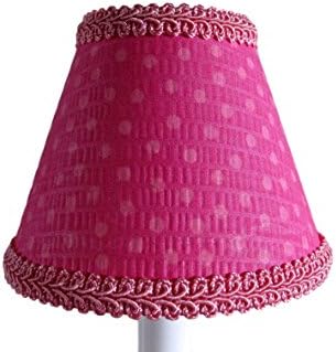 Silly Bear Lighting Kalee's Artwork Lamp Shade, Pink