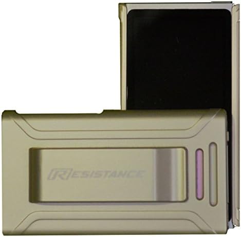 Resistance Shock Absorbing Protective Case with Ergonomic Rubberized Finish and Built-in Belt Clip for iPod Nano 7 (7th Generation), (Gold)