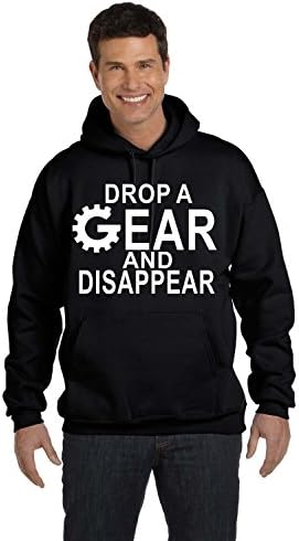 DROP A GEAR AND DISAPPEAR Hoodie VW Acura JDM Turbo Race Shirt Evo Sti Wrx Sweatshirt