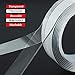 Traceless Washable Nano Adhesive Tape, Removable Reusable Tape，Double Sided Tape Heavy Duty，Clear Gel Grip Tape for Fix Carpet, Rug and Paste Decoration Items(9.84FT/3M）