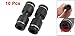 uxcell 10 Pcs Air Pneumatic 6mm to 6mm Straight Push in Connectors Quick Fittings