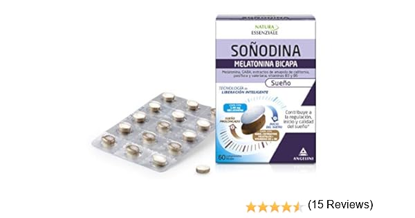 Natura Essenziale Soñodina - 60 Comprimidos: Amazon.es: Salud y ...