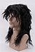 COSPLAZA 80s Heavy Metal Rocker Cosplay Wig Adult Long Curly Wavy Male Rocking Dude Hair