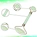 Jade Roller for Face, Jade Facial Roller, Gua Sha Scraping Massager, Anti-aging 100% Natural Facial Jade Stone Set - Face Eye Neck Beauty Roller For Slimming & Firming