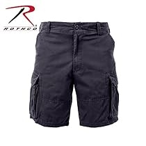 Rothco Vintage Paratrooper Shorts, Black, 2X