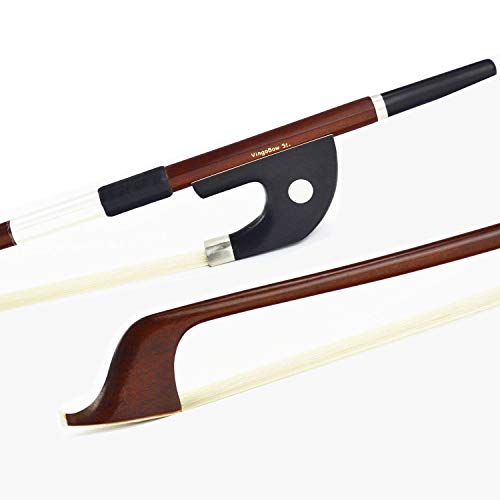 FidgetFidget 1/4 NEW German Upright BASS BOW Natural Double Bass Bow! - Thumbnail 2