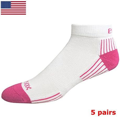 Ecosox Viscose Bamboo Active Sport Low Cut Tab Socks- SET of 5