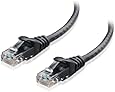 Cable Matters Cat6 Snagless Ethernet Patch Cable in Black 50 Feet