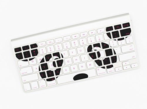 MOLENGBUK Silicone keyboard cover for macbook Air pro retina13" 15" 17" for iMac Skin Film (The panda)