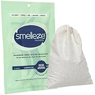 SMELLEZE Reusable Dead Animal Smell Removal Deodorizer Pouch: Rid Decay Odor Without Scents in 150 Sq. Ft.
