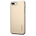 Spigen Thin Fit Designed for Apple iPhone 8 Plus Case (2017) / Designed for iPhone 7 Plus Case (2016) - Champagne Gold