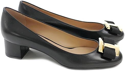 Amazon Salvatore Ferragamo サルヴァトーレ フェラガモ アウトレット品 レディスシューズ パンプス Ninna F40 Nero 7 5 並行輸入品 Salvatore Ferragamo パンプス
