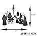 Christmas Nativity Stencil, 3.25 x 4 inch (S) - Classic Religious Nativity Card Stencils for Painting Cards