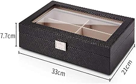 Caja de joyería Caja de joyería de armario de la joyería gafas de sol europeas cerradura