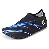 FCKEE Water Shoes Aqua Shoes Aqua Socks Slip-On Barefoot Lightweight Quickdry Durable Sole Mutifunctional For Beach Swimming Surfing Yoga Women Kid