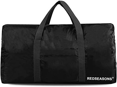 REDSEASONS Extra Large Duffle Bag Lightweight, 96L Travel Duffle Bag Foldable for Men Women, Black 2 REDSEASONS Extra Large Duffle Bag Lightweight, 96L Travel Duffle Bag Foldable for Men Women, Black