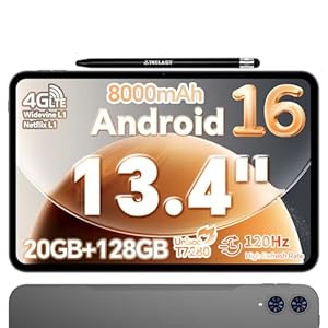 タブレット Android 16 搭載 TECLAST T65 13インチ 大型タブレット