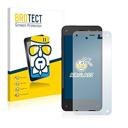 BROTECT AirGlass Premium Glasfolie für Amazon Fire Phone (extrahart, ultradünn, hochtranzparent, Anti-Fingerprint, flexibel)