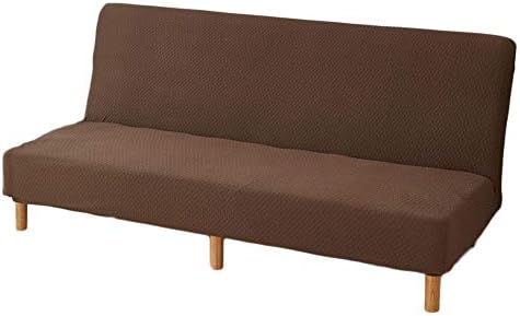 Waterproof Sofa Cover Sofa Bed Cover Folding Armless Sofa Cover Couch Slipcover Furniture Protector Cover Couch Bed Futon Cover Washable
