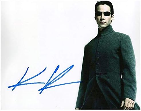 Photographs - Photo Keanu Reeves Autograph Signed 8 x 10