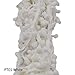 Yalulu 10Yards Pom Pom Trim Ball Fringe Ribbon DIY Sewing Accessory Lace for Home Party Decoration (White)