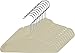 Utopia Home Velvet Baby Hangers (Pack of 25) - Small Clothes Hanger - Non Slip - Space Saver (Ivory Color)