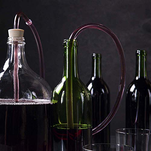 Man Crates Winemaking Kit - Includes Guide To Making Wine, 1 Gallon Glass Jug, Vineyard-Pressed Cabernet Sauvignon Juice, 5 Zork Bottle Closures and More - Great Gifts for Men