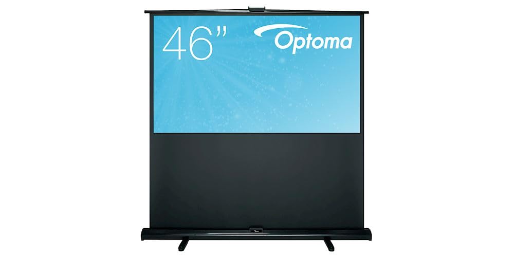 Optoma 46-Inch Pullup Projector Screen