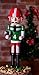 Clever Creations Football Player Nutcracker Traditional Christmas Wooden Decor | Festive Christmas Decor | Perfect for Shelves and Tables | 15