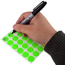 ChromaLabel 3/4 Inch Removable Color-Code Dot Label