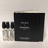 Lot of 3 C H A N E L Bleu De 1.5ml EDT Sample Sprays For Men