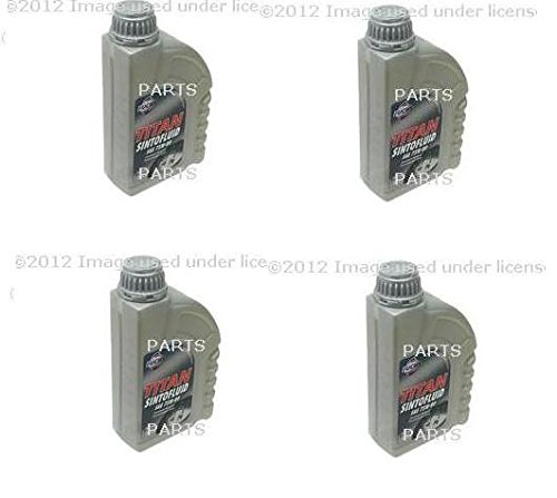 Set of 4 MTF FUCHS TITAN SINTOFLUID 75W-80 83220403247 Mini Cooper (1 Liter) 2007 - 2012