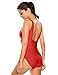 Ekouaer Womens One Piece Swimsuit Tummy Control Monokini Bathing Suit