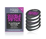 ngg Black Charcoal Face Mask; Cleanses Pores, Detoxes and helps Reduce Shine; for Normal, Oily, Combination and Acne-Prone Skin; Non-Drying Gel Formula; 5 Pack