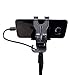 iPhone Holder, Skiva Flexible Long Arms Cell Phone Clip Holder Stand for iPhone 6 6s Plus 5s SE, Samsung Galaxy S7 S6 Edge S5 S4 Note5 Note4, HTC One M9 M8 & more [Universal Fit] (Black)[Model:AH112]