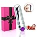 Bullet Vagina Stimulator Massager Mini Adult Massager for Travel Vibrant with USB Rechargeable & Waterproof Dildo Nipple G Spot Vibrator Adult Sex Toys for Women (Silver)