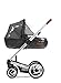 Mutsy Igo Stroller Bassinet Rain Cover, Clear